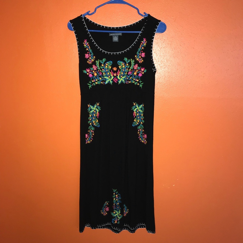 Embroidered dress